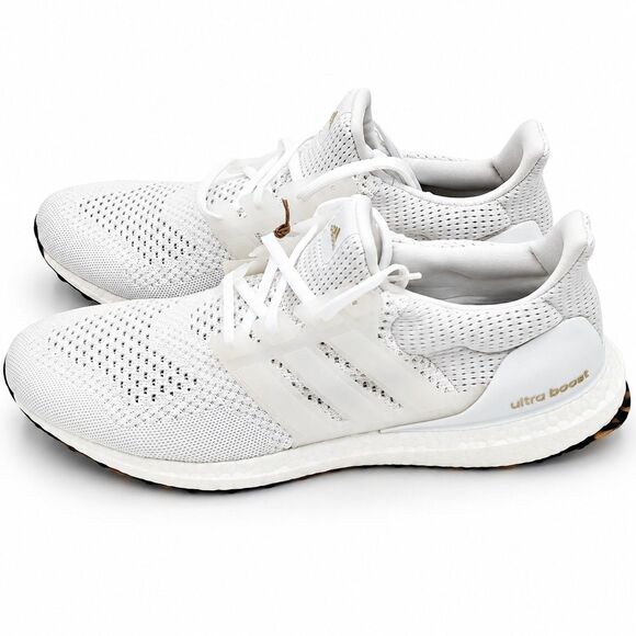 adidas UltraBoost 1.0 Triple White Running Shoes Men’s Size 12.5 DNA Boost